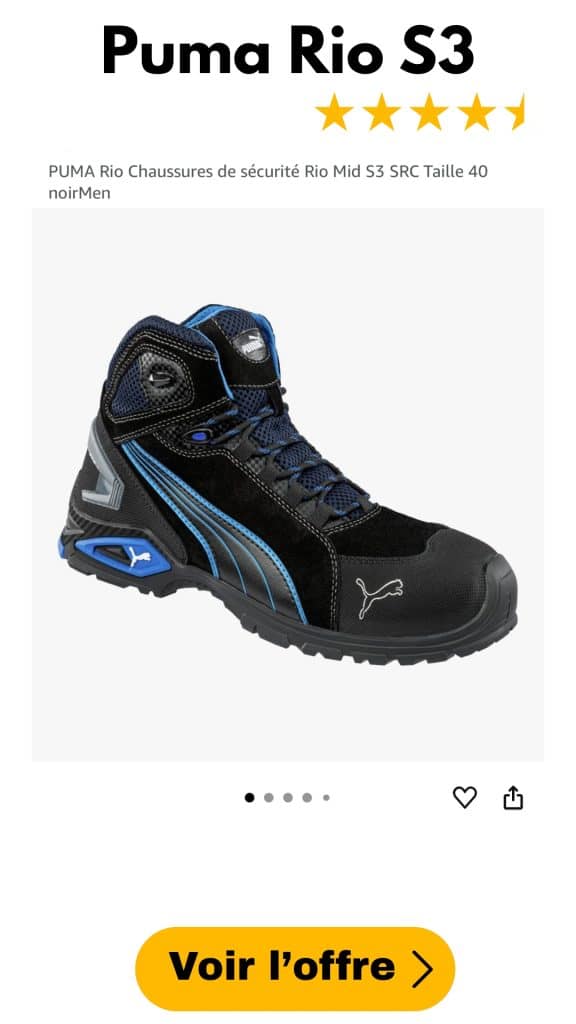 Chaussures de sécurité