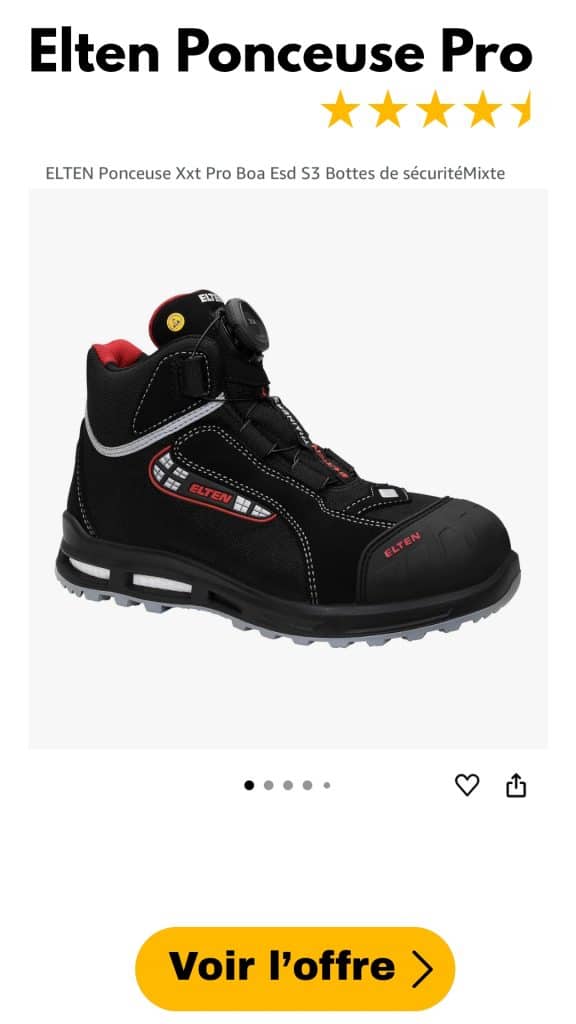 Chaussures de sécurité